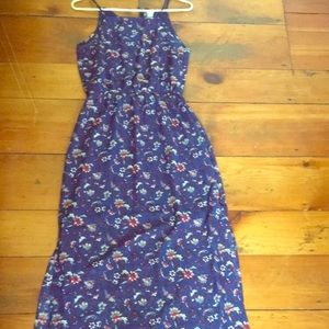 Blue Tiny Floral Print